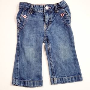 Geniune Kids Blue Jeans Size 12M Adjustable Waist